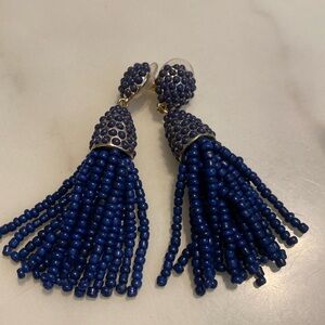 Baublebar navy dangle earrings